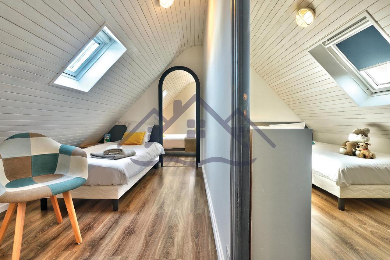 Localise - M33B - Kerbraz, Maison En Duplex Avec Jardin Clos Au Guilvinec - Tout A Pied, Plages, Port, Centre, Commerces, Marche - Wif Inclus - Linge De Lit Inclus Villa Exterior foto